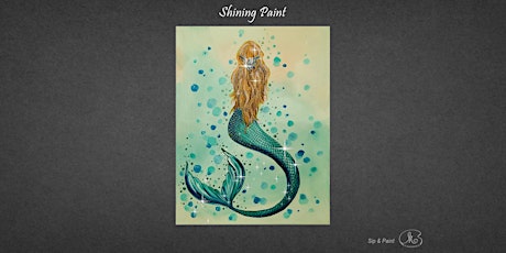 Sip and Paint (Shining Effects): The Blue Mermaid (2pm Sat) tickets