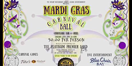 Mardi Gras Carnival Ball tickets