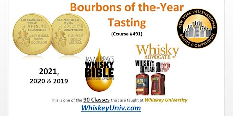 Bourbons of the-Year Tasting Class B.Y.O.B. (Course #491) tickets