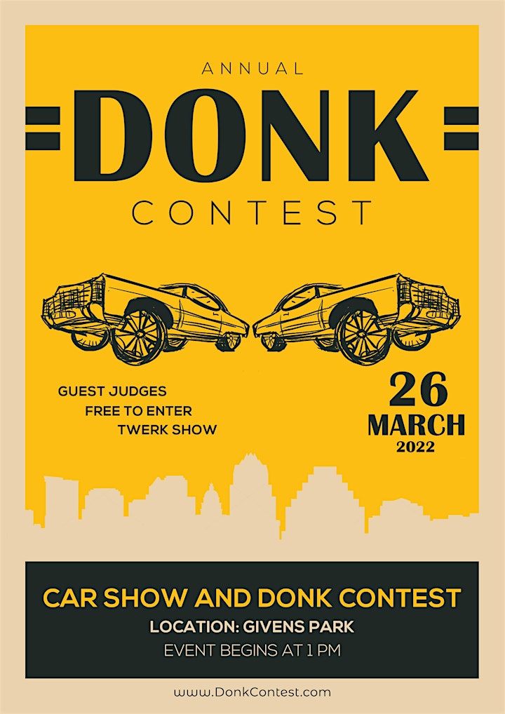
		2022 Annual Donk Contest Texas Relays Car Show and Cultural Event image
