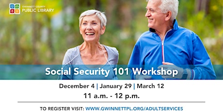 Social Security 101 Workshop: Speak with a Specialist tickets