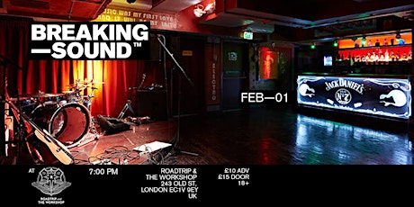 Breaking Sound London feat. Face The Wolves, Michael Crean, BITTERS, + more tickets