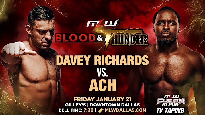MLW: Blood & Thunder (Major League Wrestling  TV Taping) image