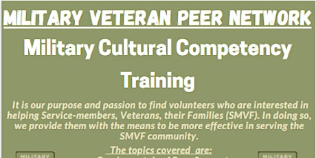 MVPN: Military Cultural Competency Training entradas