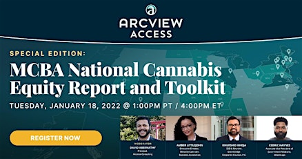 Minority Cannabis Business Association - Social Equity Report and Toolkit tickets