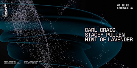 Carl Craig and Stacey Pullen tickets