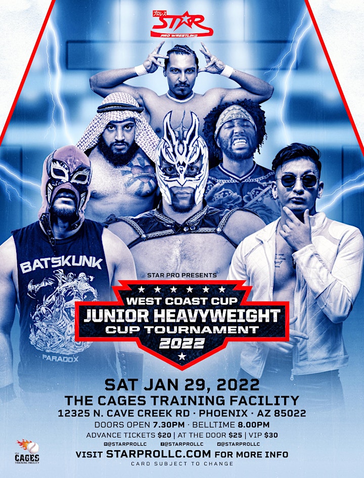 
		STAR Pro-Wrestling Presents: West Coast Cup 2022 image
