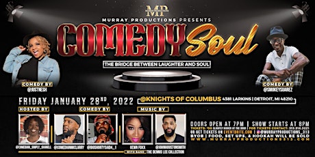 Murray Productions Presents Comedy Soul tickets