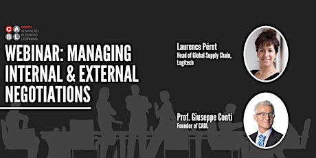 Webinar: Managing Internal & External Negotiations feat Laurence Pérot