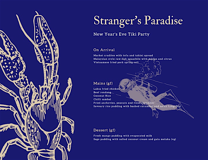 New Year's Eve Strangers in Paradise Tiki Party image