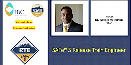 SAFe® 5 Release Train Engineer 5.1(RTE)-Remote Class tickets