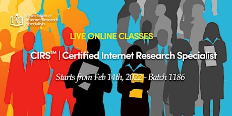 CIRS Certification Online Research Training Program tickets