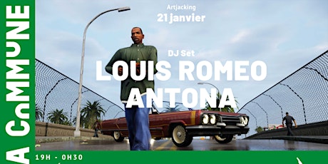 DJ Set | Artjacking : Louis Romeo & ANTONA billets