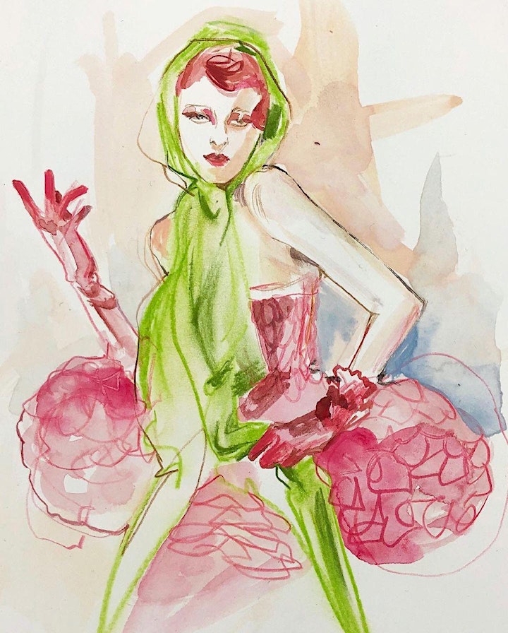 FASHION ILLUSTRATION TECHNIQUES - A Masterclass with CONNIE LIM image