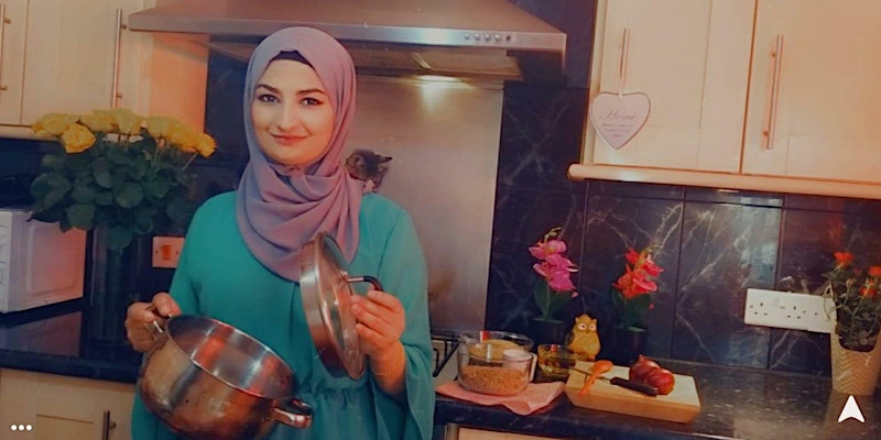 Vegetarian Syrian cookery class with Amani