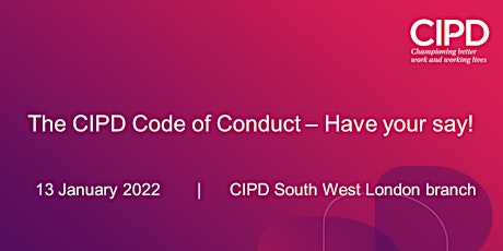 The CIPD Code of Conduct – Have your say!