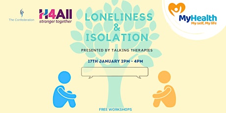 MyHealth Loneliness & Isolation Workshop bilhetes