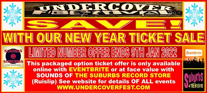 
		Undercover Festival and Events New Year Sale Ticket Offer image
