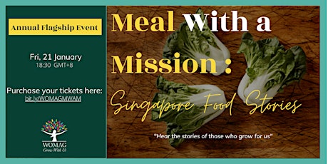 Meal with a Mission: Singapore Food Stories tickets
