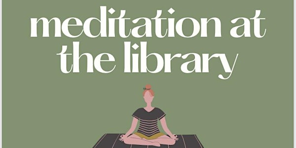 Meditation for Beginners at Urmston Library