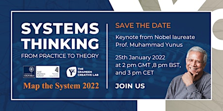 Map the System 2022 - Launch event and keynote with Professor Yunus tickets