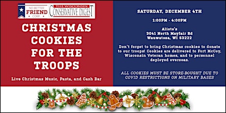 Cookies for the Troops tickets