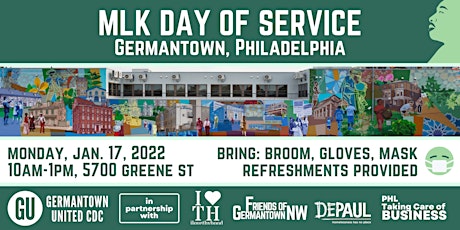 Martin Luther King Day of Service Germantown tickets
