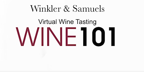 Virtual Wine Tasting: Wine 101 tickets