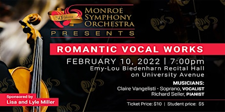 Romantic Vocal Works tickets
