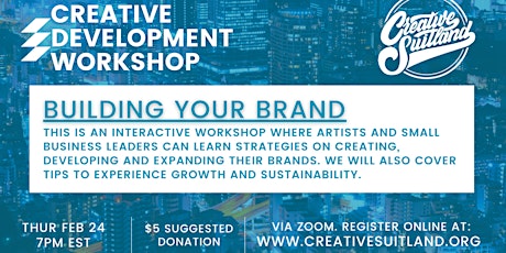 Creative Development Workshop: Building Your Brand tickets