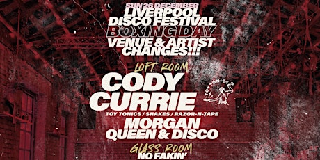 Liverpool Disco Festival Boxing Day Special primary image