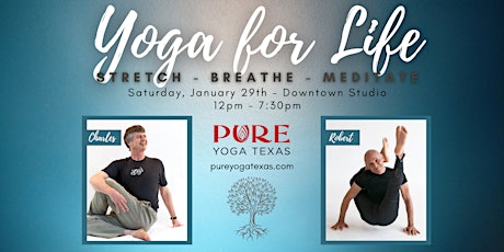 Yoga For Life with Charles MacInerney & Robert Boustany tickets