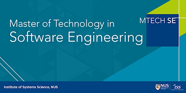 NUS Master of Technology in Software Engineering Online Information Session