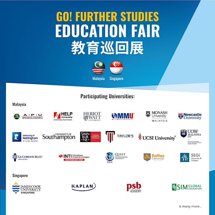 GO! Further Studies Education Fair Dec21 & Jan22 image