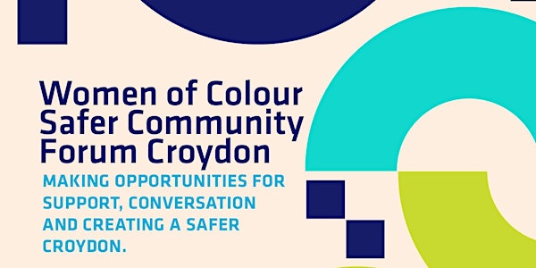 Women of Colour Safer Community Forum Croydon