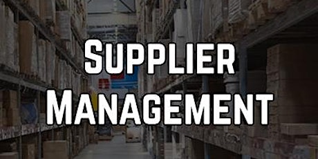 2-Day Virtual Seminar on Supplier and Contract Manufacturer Management tickets