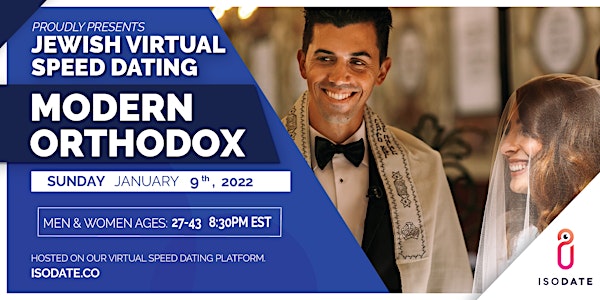 Isodate's Modern Orthodox Jewish Virtual Speed Dat