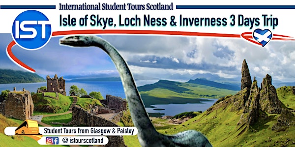 Isle of Skye, Loch Ness and Inverness 3 Days Trip