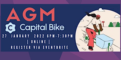 Capital Bike Annual General Meeting tickets