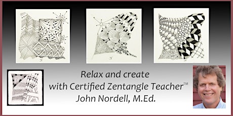 Third Tuesday Tangle - Relax with a Zentangle® Drawing Workshop - 4/20/21 primary image