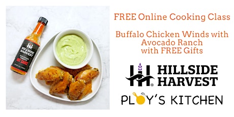 FREE COOKING CLASS: Buffalo Chicken Wings and Avocado Ranch with Free Gifts tickets