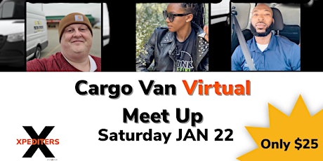 Cargo Van Virtual Meetup billets
