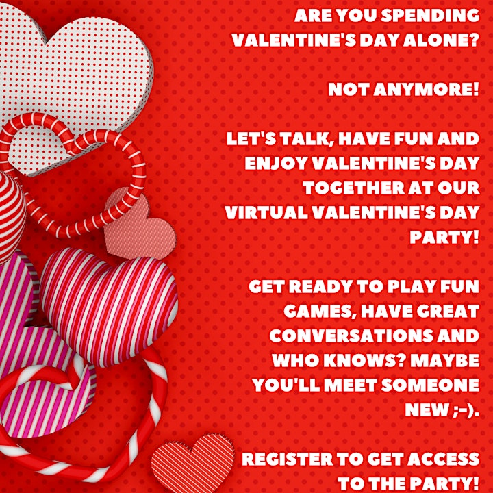 
		SINGLES Valentine's Day Party image
