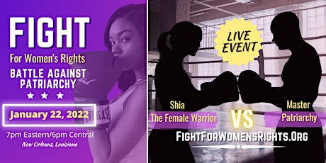 FIGHT for Women's Rights: Battle Against Patriarchy tickets