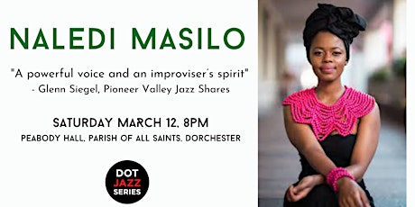 Dot Jazz presents Naledi Masilo tickets