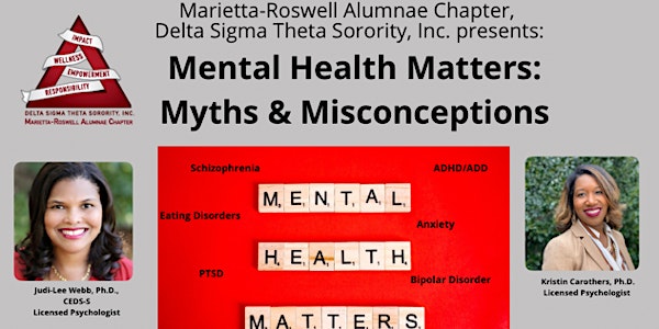 Mental Health Matters:  Myths and Misconceptions