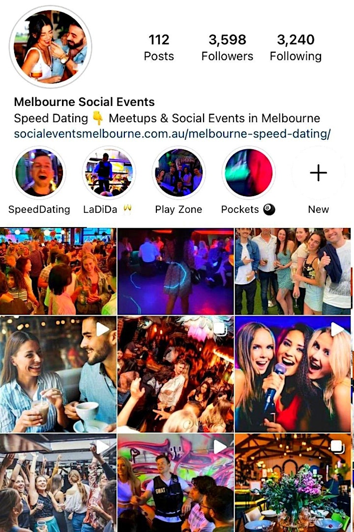 
		Melbourne Speed Dating Night 37-49s CBD Singles Events at Melbourne Meetups image
