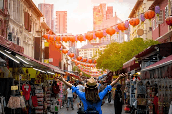 Chinese New Year in Singapore's Chinatown!
