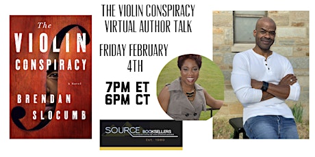 The Violin Conspiracy Author Event tickets