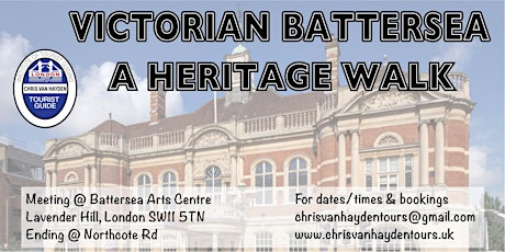 Victorian Battersea Heritage Walk + Drinks tickets